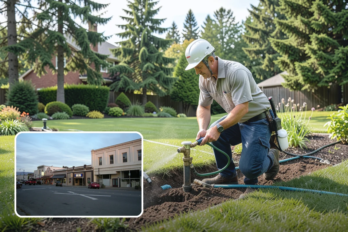 Bed Reshaping in Burlington, Skagit County, WA - Replaces uneven, encroached edges with clean flowing lines