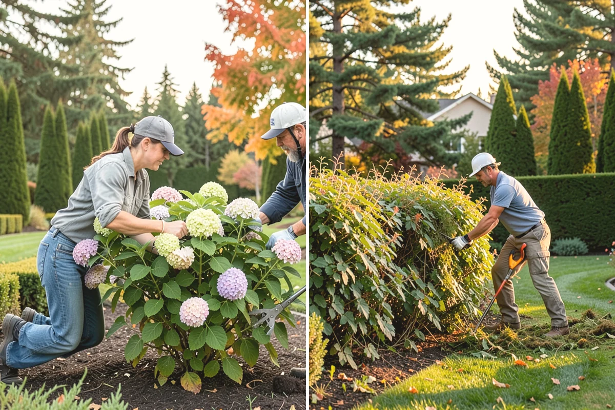 Bed Reshaping in Burlington, Skagit County, WA - Evaluate current bed lines and discuss the desired shape