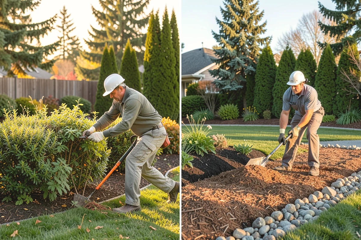 Bed Reshaping in Covington, King County, WA - Evaluate current bed lines and discuss the desired shape