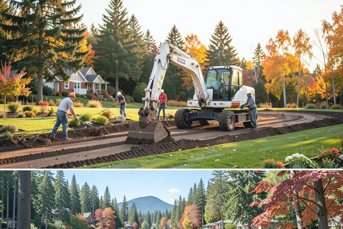 Bed Reshaping in Covington, King County, WA - Spring and fall offer the softest, most workable soil for clean recutting before the ground turns soggy or bakes dry.