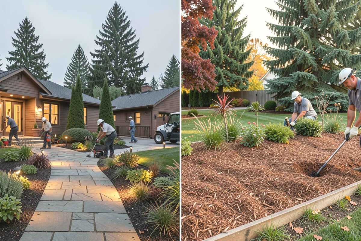 Bed Reshaping in Duvall, King County, WA - Evaluate current bed lines and discuss the desired shape
