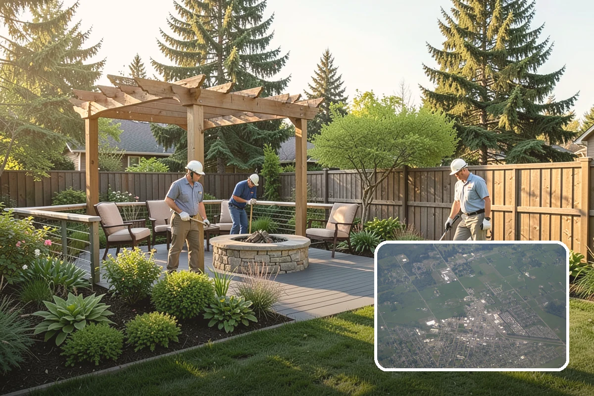 Bed Reshaping in Enumclaw, King County, WA - Replaces uneven, encroached edges with clean flowing lines
