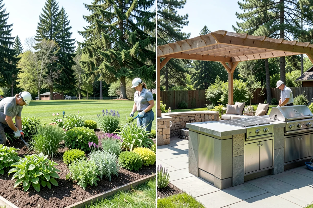 Bed Reshaping in Enumclaw, King County, WA - Evaluate current bed lines and discuss the desired shape