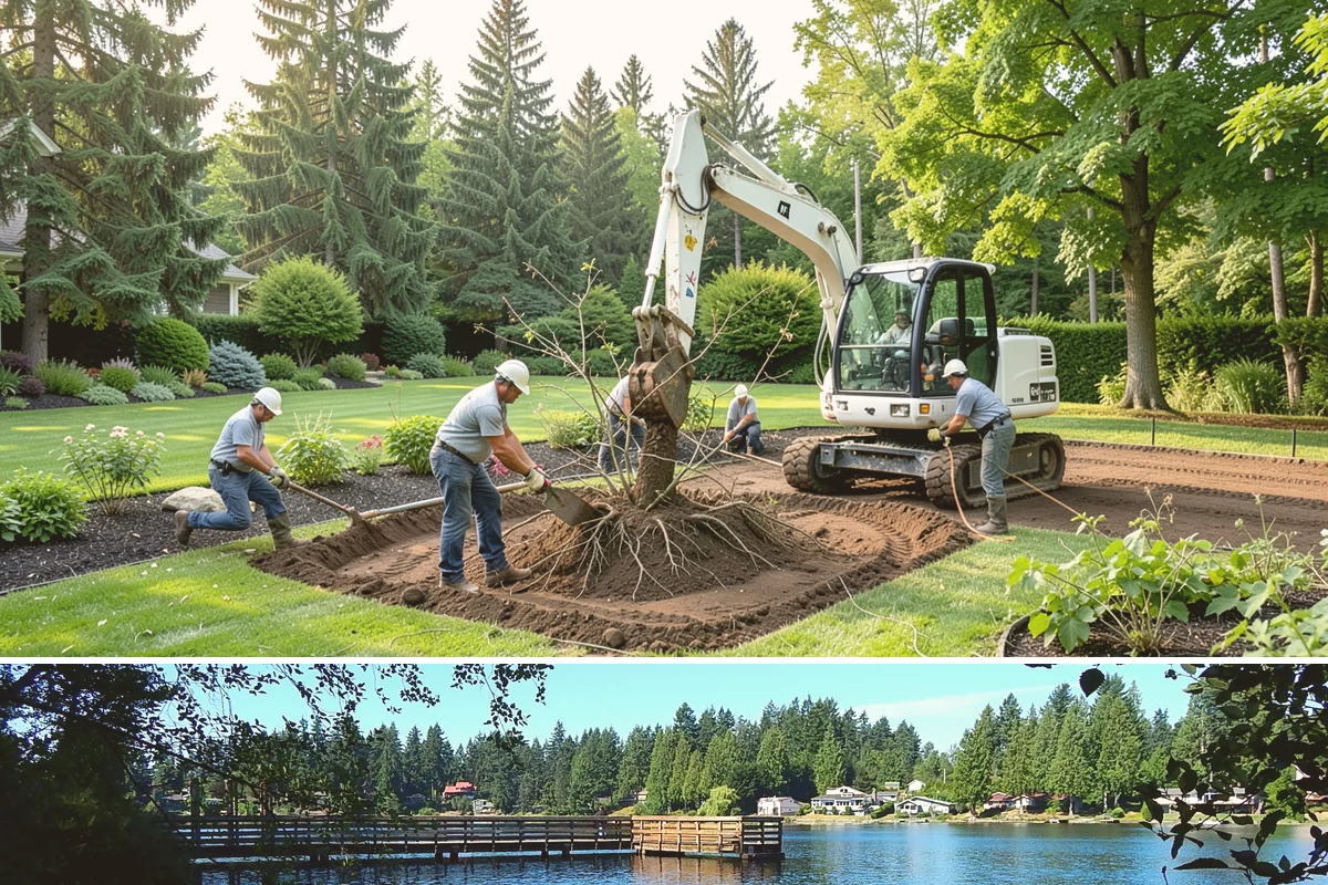 Bed Reshaping in Federal Way, King County, WA - Spring and fall offer the softest, most workable soil for clean recutting before the ground turns soggy or bakes dry.