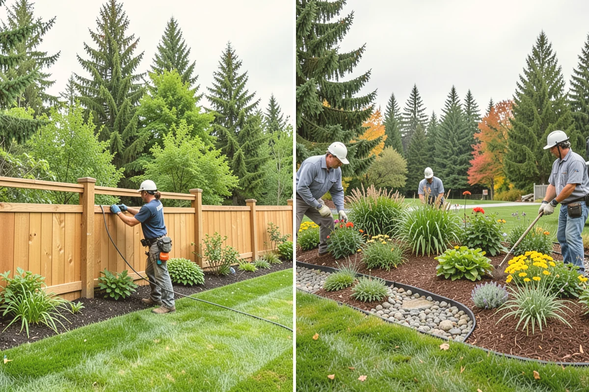 Bed Reshaping in Fife, Pierce County, WA - Evaluate current bed lines and discuss the desired shape