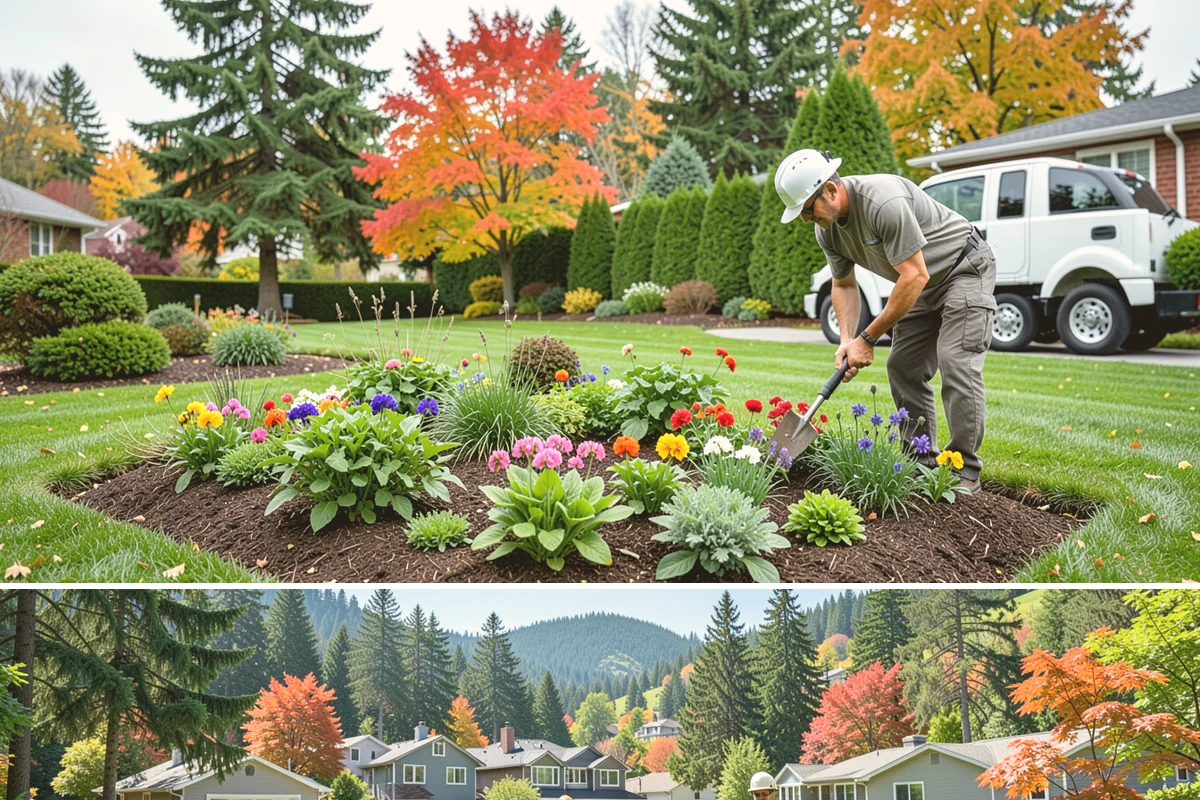 Bed Reshaping in Fircrest, Pierce County, WA - Spring and fall offer the softest, most workable soil for clean recutting before the ground turns soggy or bakes dry.