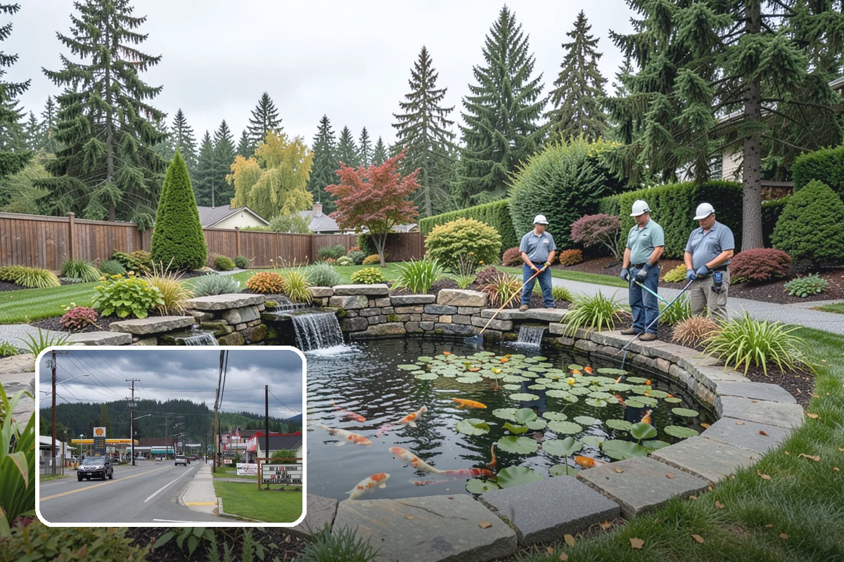 Bed Reshaping in Granite Falls, Snohomish County, WA - Replaces uneven, encroached edges with clean flowing lines