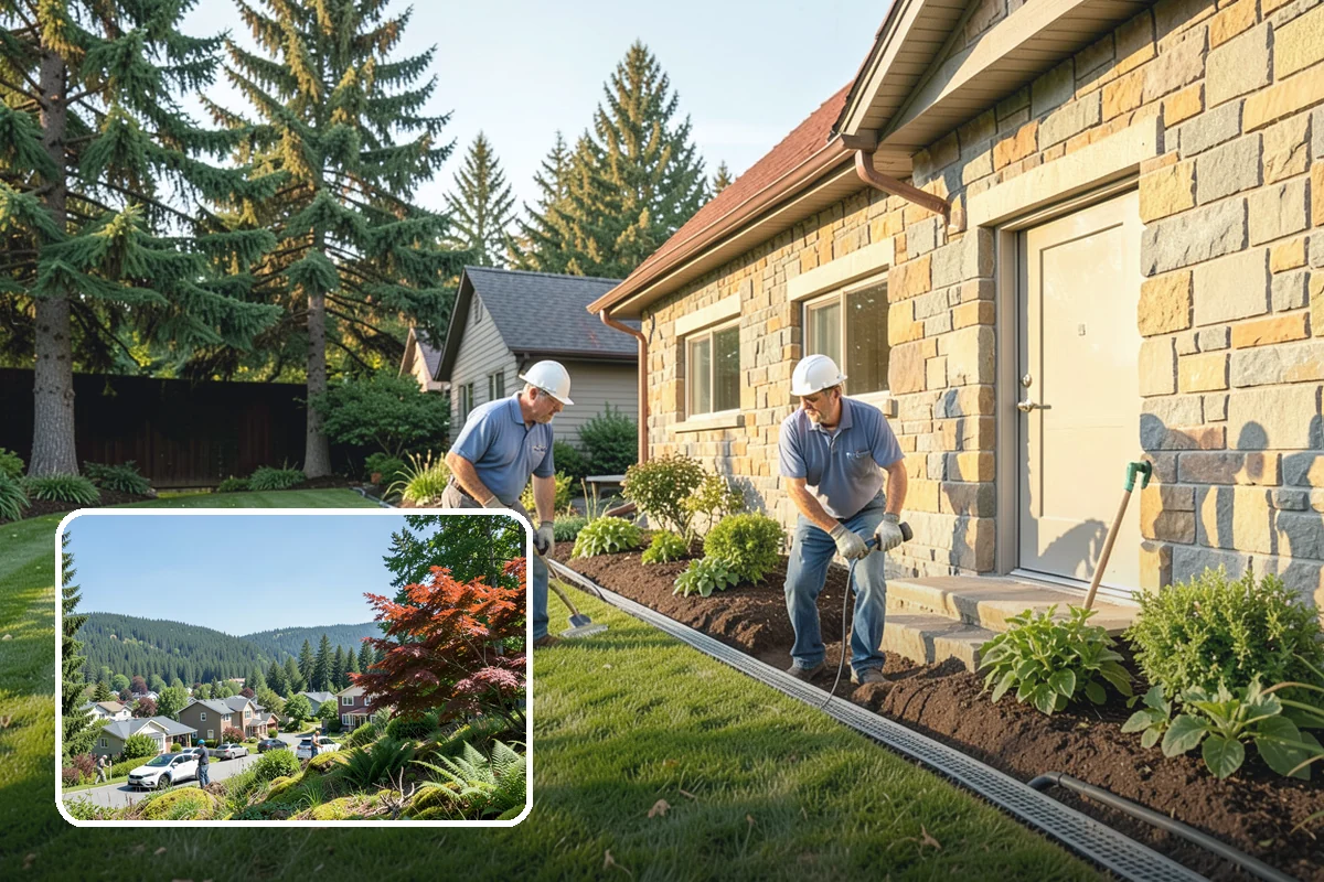 Bed Reshaping in Index, Snohomish County, WA - Replaces uneven, encroached edges with clean flowing lines