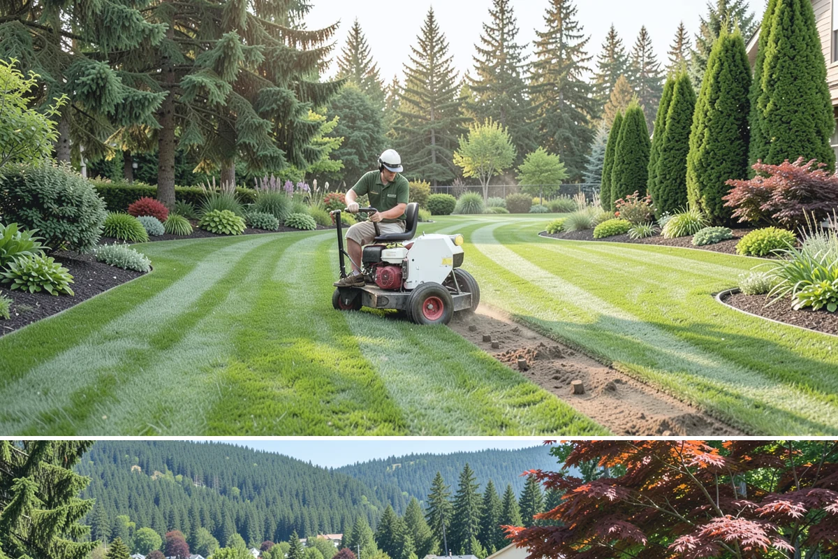 Bed Reshaping in Index, Snohomish County, WA - Spring and fall offer the softest, most workable soil for clean recutting before the ground turns soggy or bakes dry.