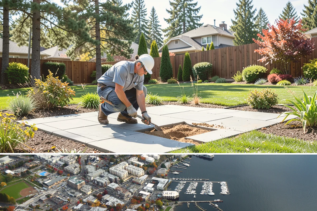 Bed Reshaping in Kirkland, King County, WA - Spring and fall offer the softest, most workable soil for clean recutting before the ground turns soggy or bakes dry.