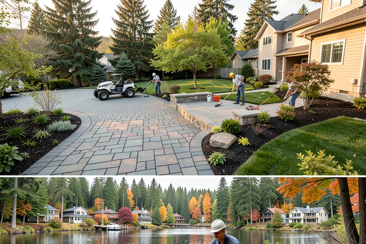 Bed Reshaping in La Conner, Skagit County, WA - Spring and fall offer the softest, most workable soil for clean recutting before the ground turns soggy or bakes dry.