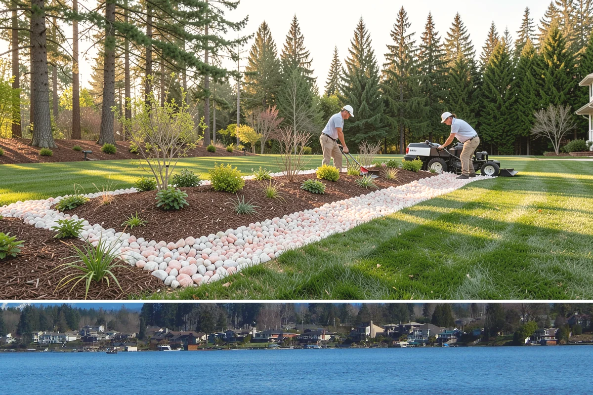 Bed Reshaping in Lake Stevens, Snohomish County, WA - Spring and fall offer the softest, most workable soil for clean recutting before the ground turns soggy or bakes dry.
