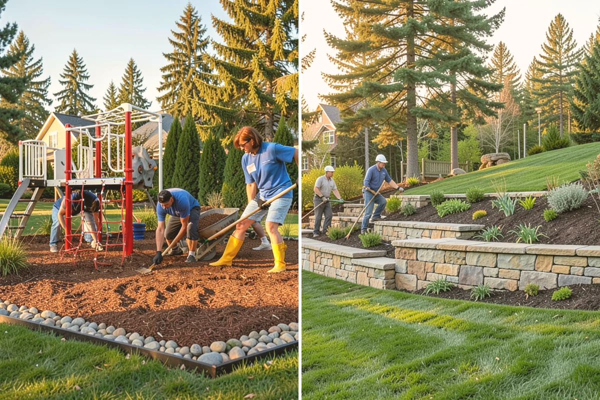 Bed Reshaping in Langley, Island County, WA - Evaluate current bed lines and discuss the desired shape