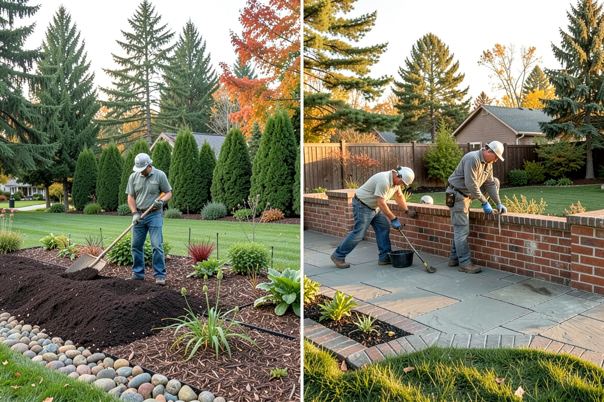 Bed Reshaping in Lyman, Skagit County, WA - Evaluate current bed lines and discuss the desired shape