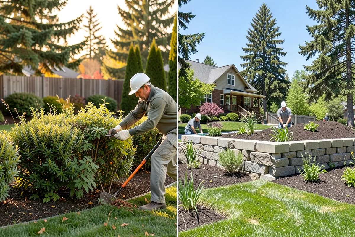 Bed Reshaping in Maple Valley, King County, WA - Evaluate current bed lines and discuss the desired shape