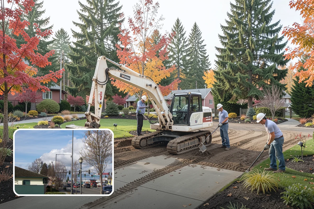 Bed Reshaping in Marysville, Snohomish County, WA - Replaces uneven, encroached edges with clean flowing lines
