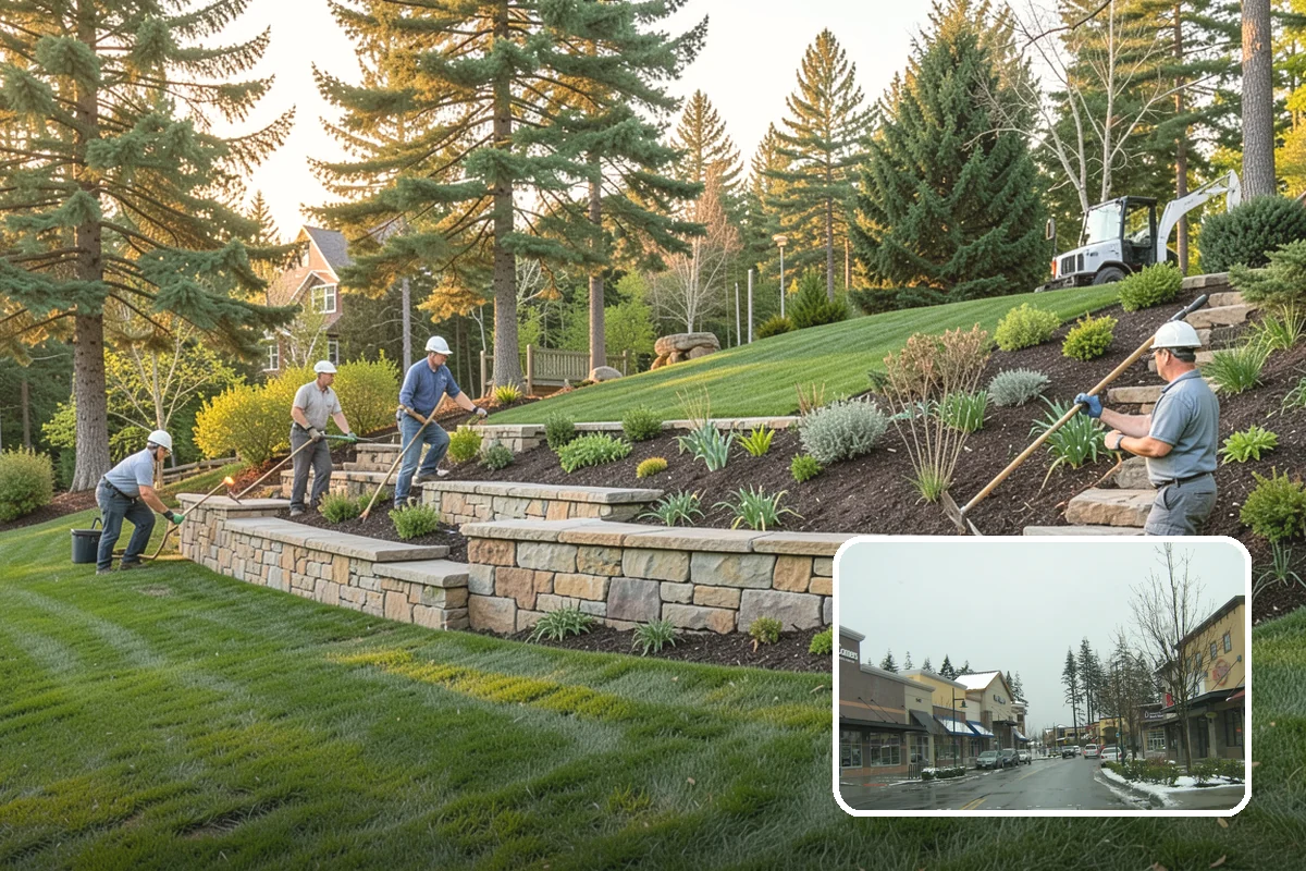 Bed Reshaping in Mill Creek, Snohomish County, WA - Replaces uneven, encroached edges with clean flowing lines