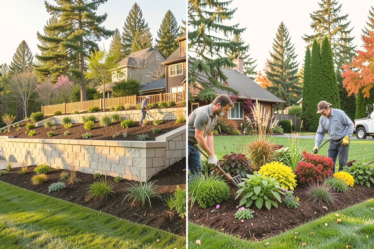 Bed Reshaping in Milton, King County, WA - Evaluate current bed lines and discuss the desired shape