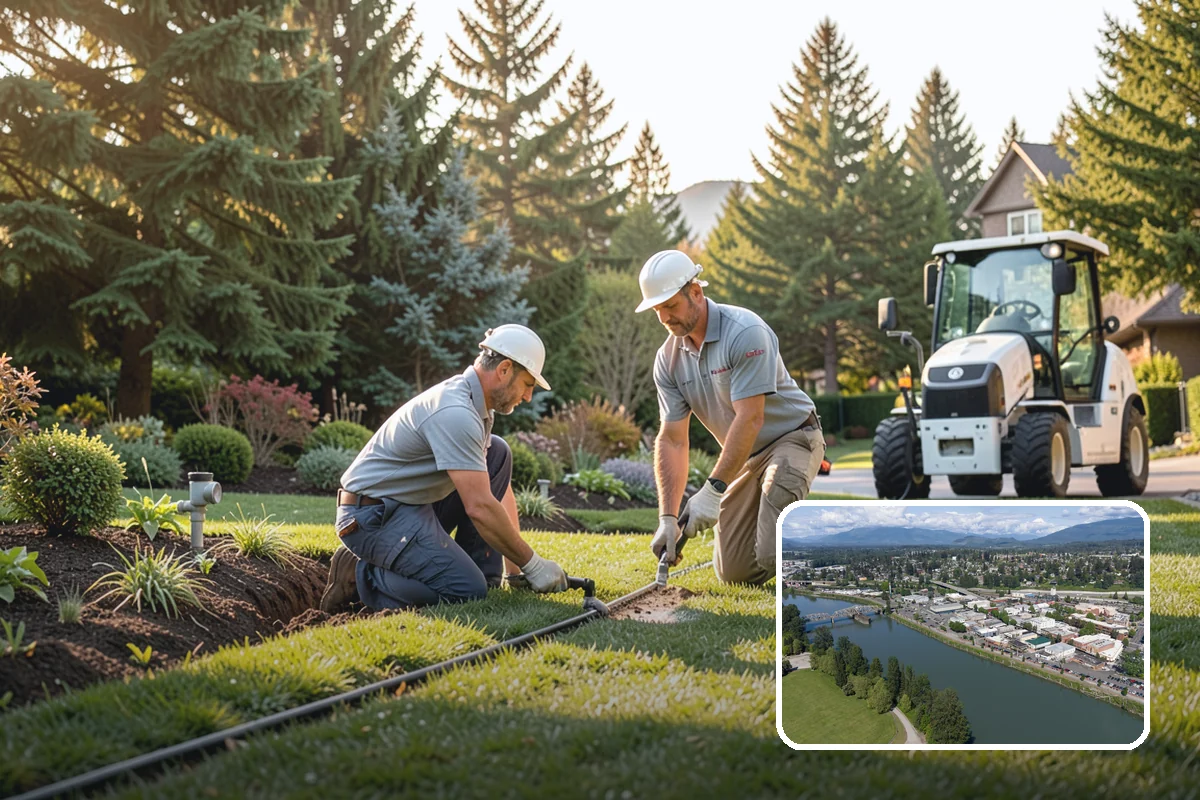 Bed Reshaping in Mount Vernon, Skagit County, WA - Replaces uneven, encroached edges with clean flowing lines