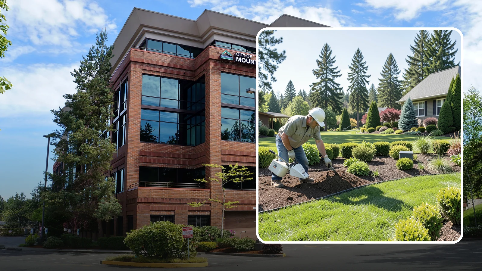 Bed Reshaping in Mountlake Terrace, Snohomish County, WA - We redraw the lines of your existing beds to create graceful curves, better sightlines, and a more cohesive Pacific Northwest...