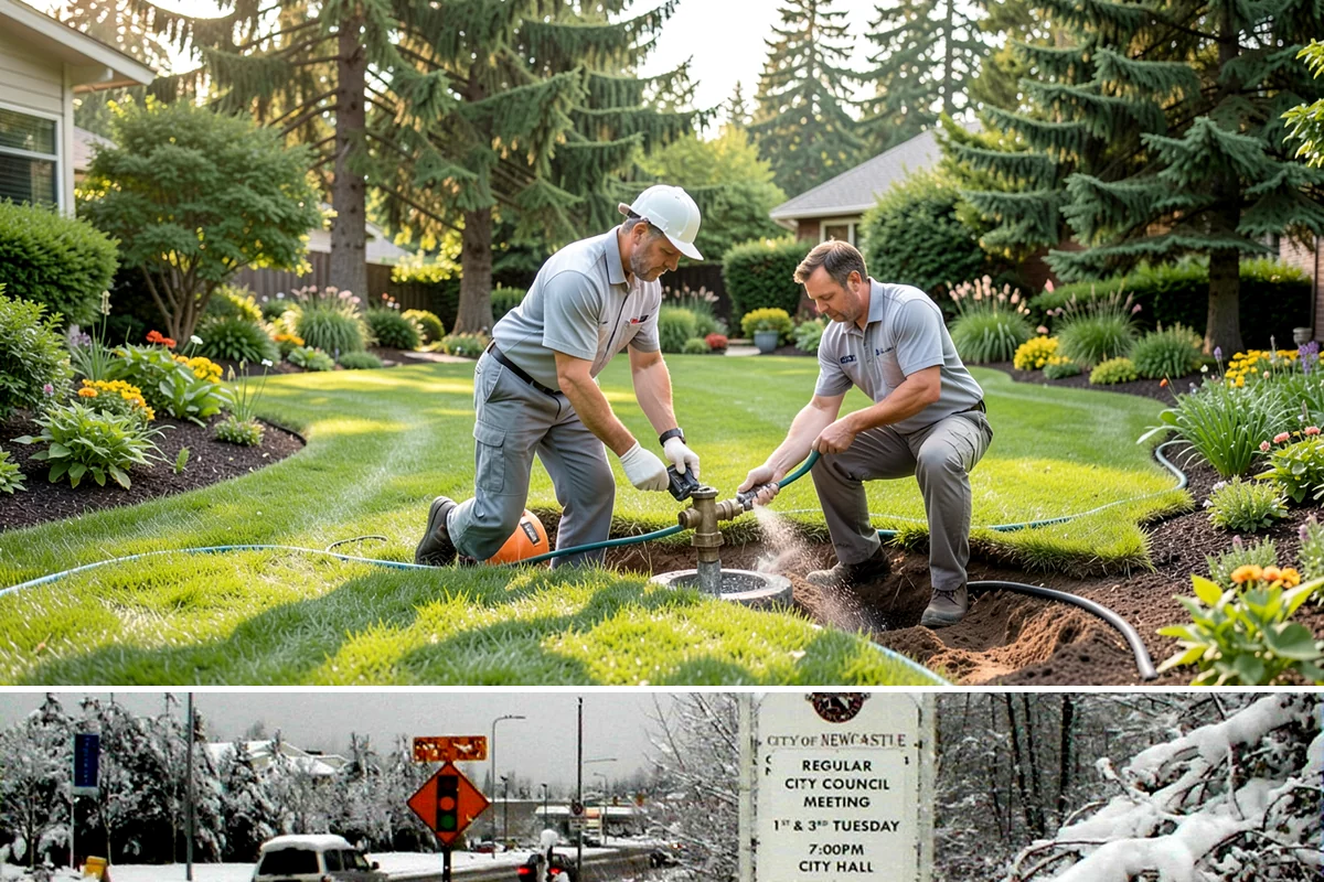 Bed Reshaping in Newcastle, King County, WA - Spring and fall offer the softest, most workable soil for clean recutting before the ground turns soggy or bakes dry.