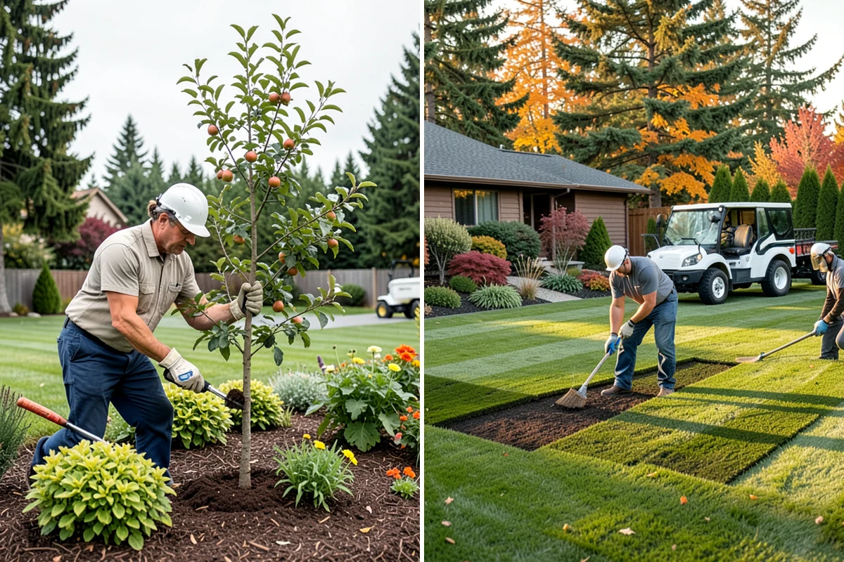 Bed Reshaping in Normandy Park, King County, WA - Evaluate current bed lines and discuss the desired shape