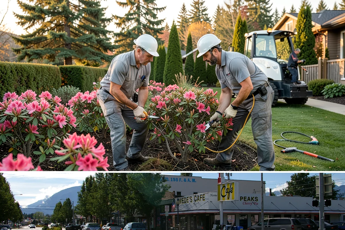 Bed Reshaping in North Bend, King County, WA - Spring and fall offer the softest, most workable soil for clean recutting before the ground turns soggy or bakes dry.