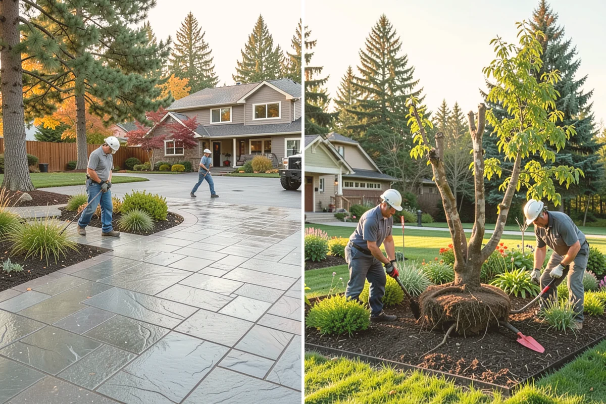 Bed Reshaping in Orting, Pierce County, WA - Evaluate current bed lines and discuss the desired shape