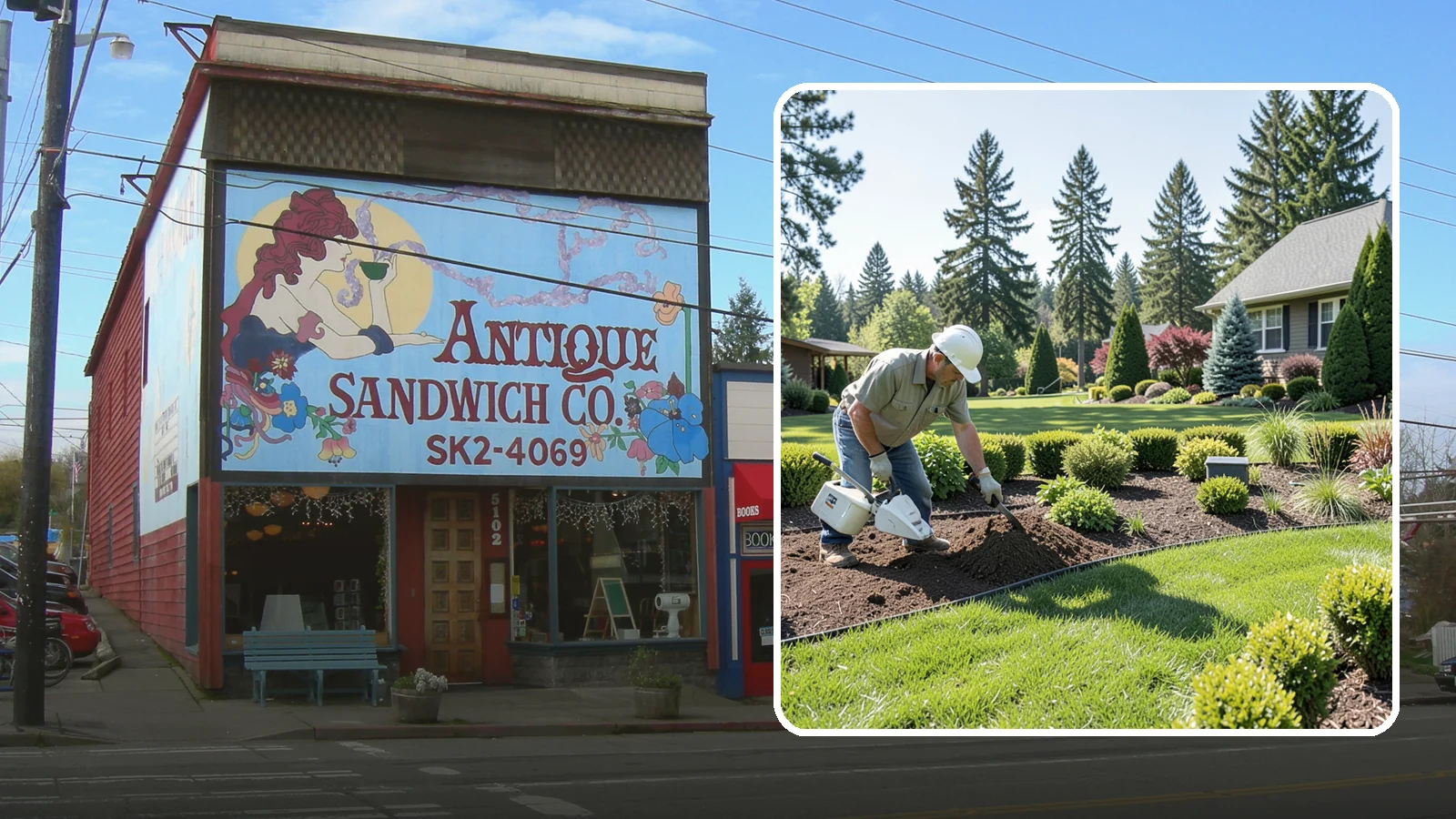 Bed Reshaping in Ruston, Pierce County, WA - We redraw the lines of your existing beds to create graceful curves, better sightlines, and a more cohesive Pacific Northwest...