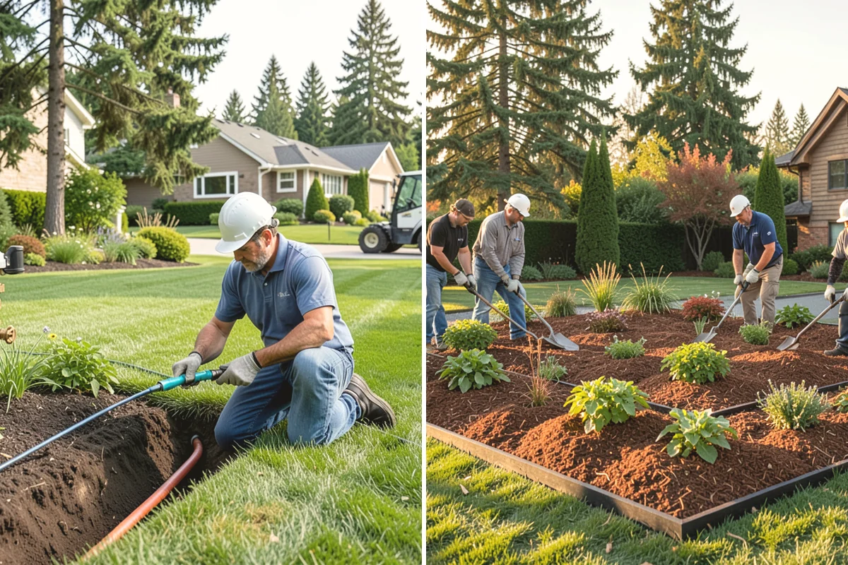 Bed Reshaping in Ruston, Pierce County, WA - Evaluate current bed lines and discuss the desired shape
