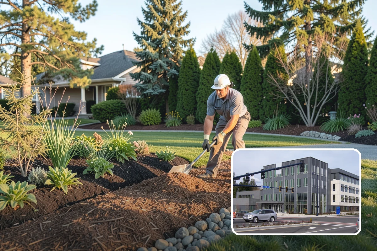 Bed Reshaping in Shoreline, King County, WA - Replaces uneven, encroached edges with clean flowing lines