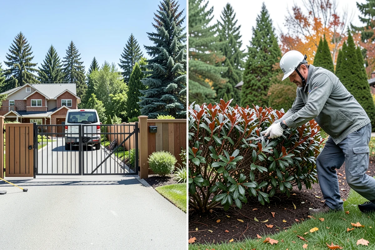 Bed Reshaping in Shoreline, King County, WA - Evaluate current bed lines and discuss the desired shape