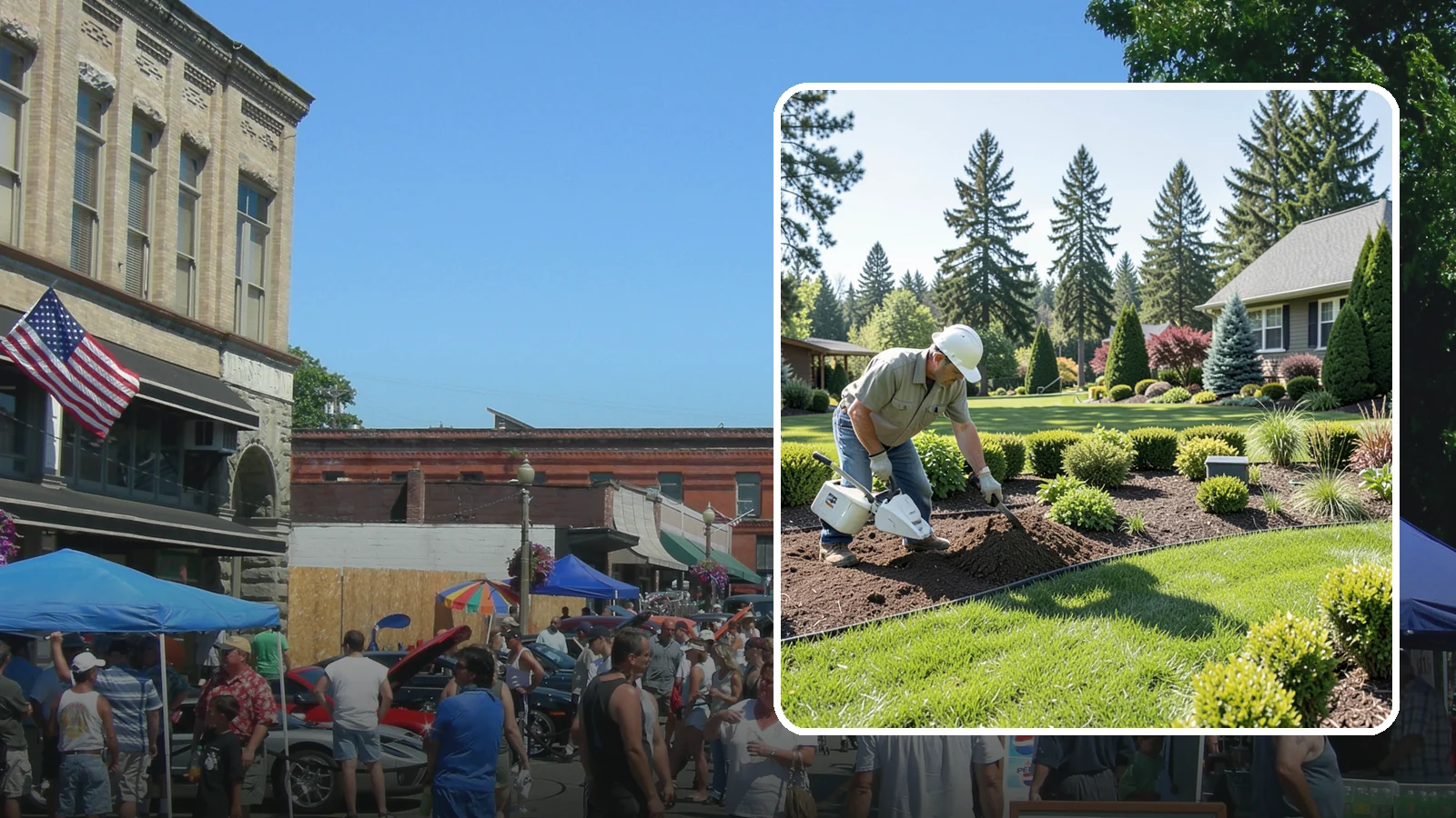 Bed Reshaping in Snohomish, Snohomish County, WA - We redraw the lines of your existing beds to create graceful curves, better sightlines, and a more cohesive Pacific Northwest...
