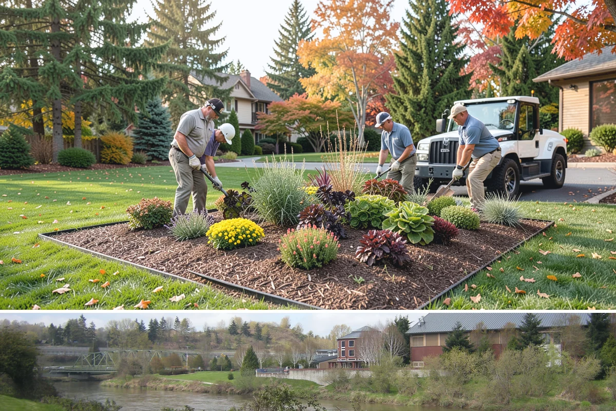 Bed Reshaping in Tukwila, King County, WA - Spring and fall offer the softest, most workable soil for clean recutting before the ground turns soggy or bakes dry.