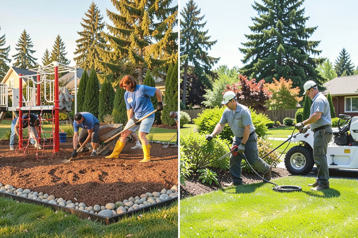 Bed Reshaping in University Place, Pierce County, WA - Evaluate current bed lines and discuss the desired shape