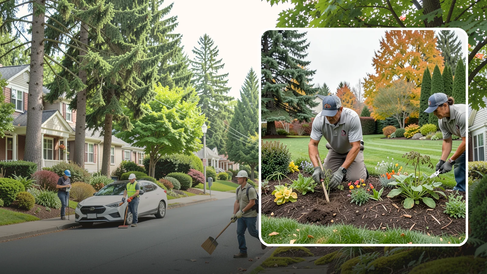 Bed Weeding in Beaux Arts Village, King County, WA - Thorough weeding of planting beds to keep them clean, healthy, and looking their best.