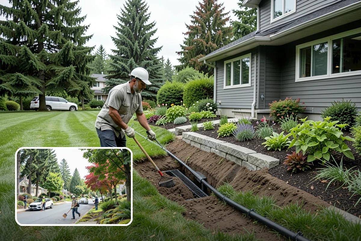 Bed Weeding in Beaux Arts Village, King County, WA - Clean, tidy beds that look cared for