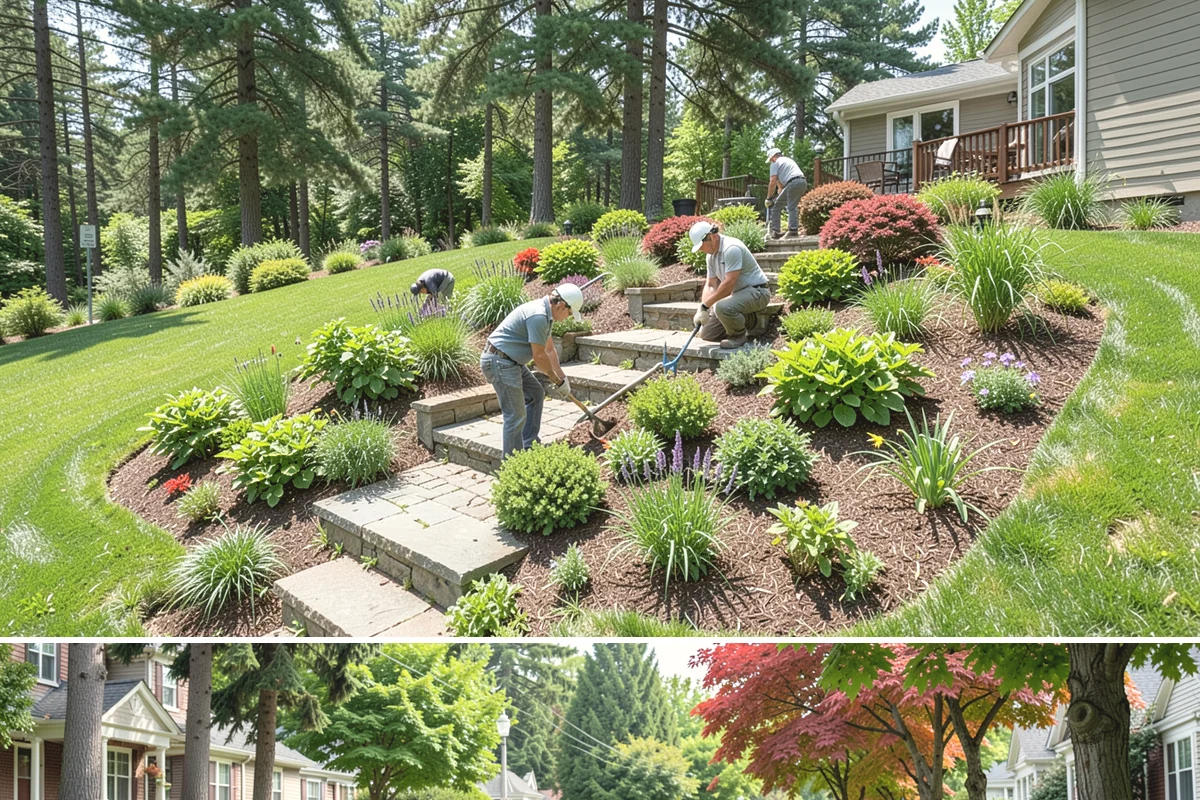 Bed Weeding in Beaux Arts Village, King County, WA - Most active spring through fall
