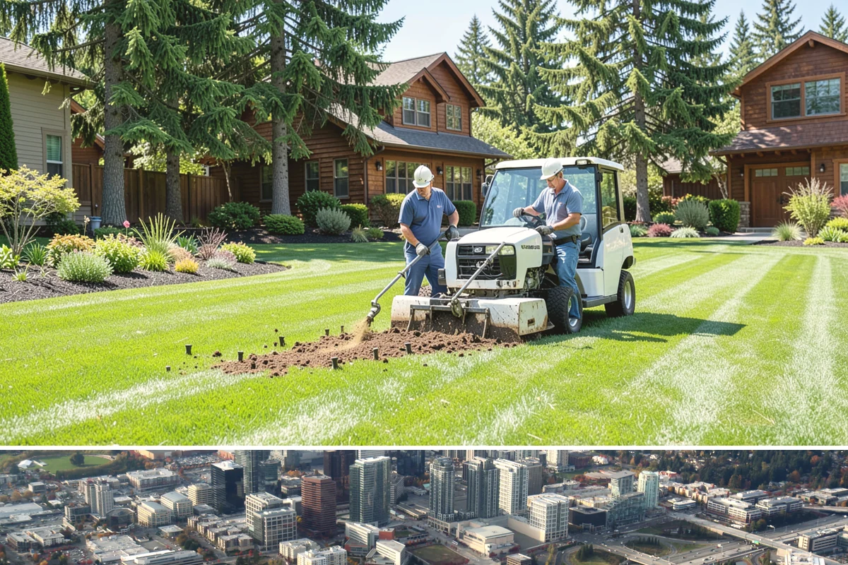 Bed Weeding in Bellevue, King County, WA - Most active spring through fall