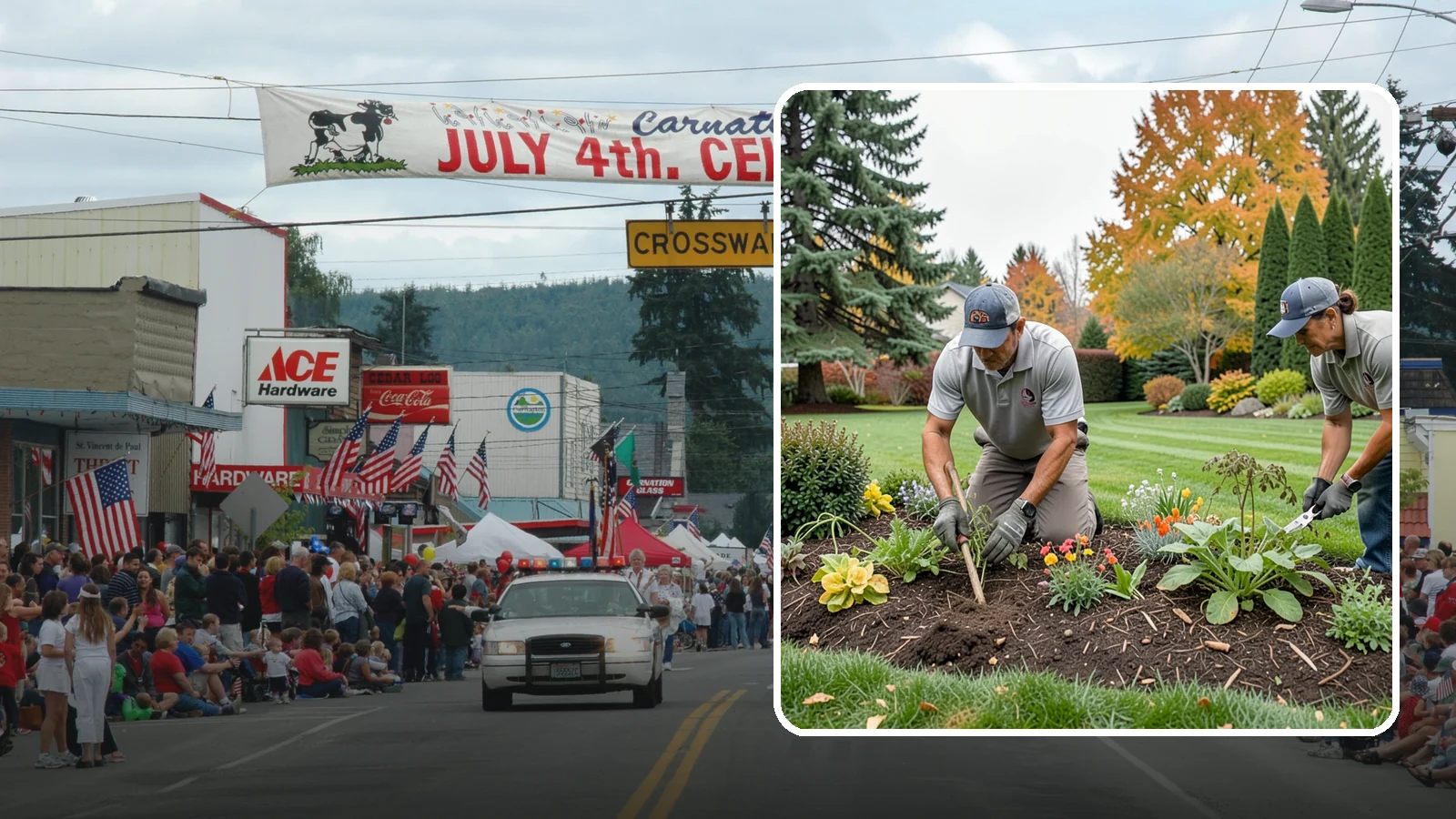 Bed Weeding in Carnation, King County, WA - Thorough weeding of planting beds to keep them clean, healthy, and looking their best.