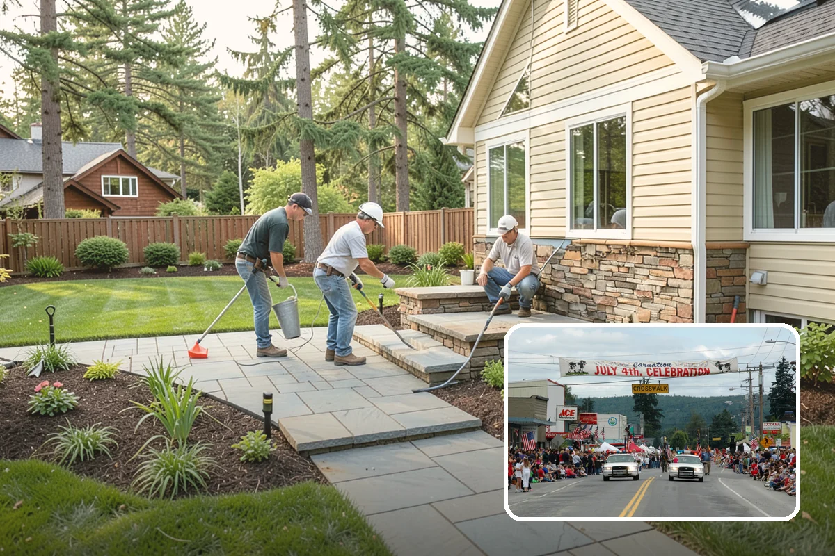 Bed Weeding in Carnation, King County, WA - Clean, tidy beds that look cared for