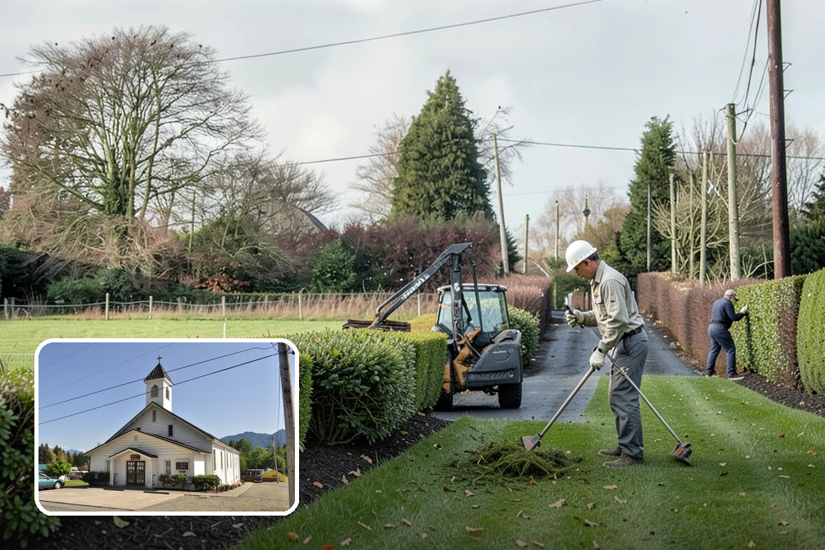 Bed Weeding in Concrete, Skagit County, WA - Clean, tidy beds that look cared for