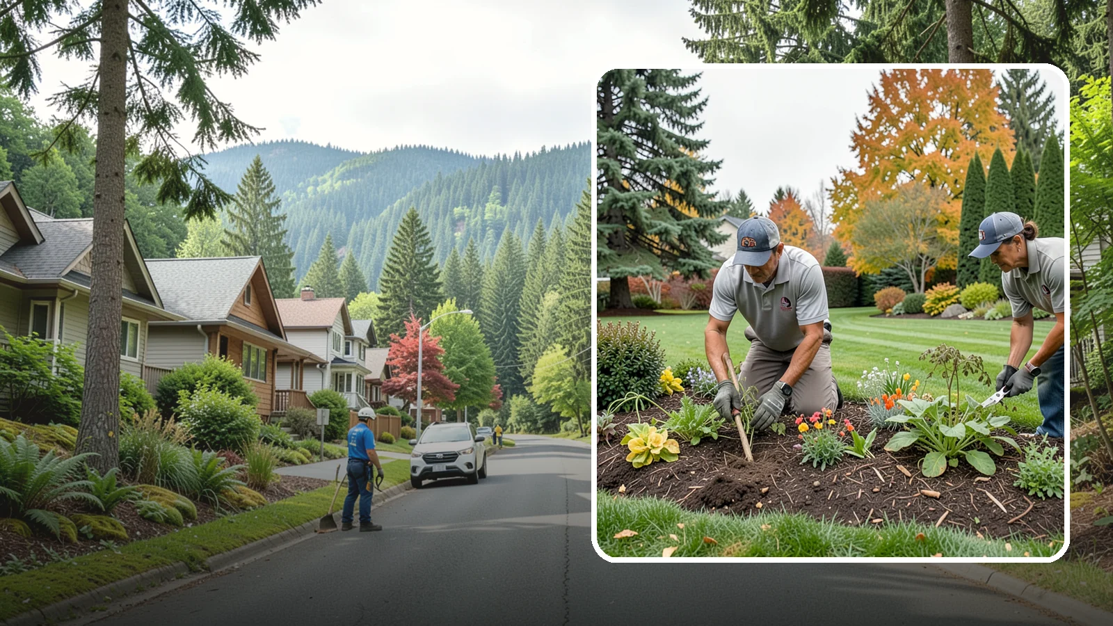 Bed Weeding in Darrington, Snohomish County, WA - Thorough weeding of planting beds to keep them clean, healthy, and looking their best.