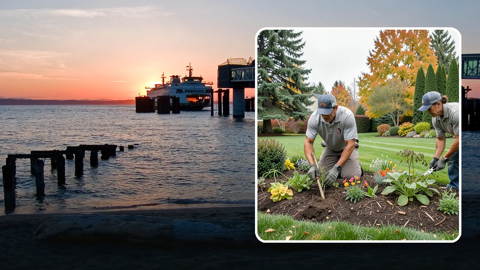 Bed Weeding in Edmonds, Snohomish County, WA - Thorough weeding of planting beds to keep them clean, healthy, and looking their best.