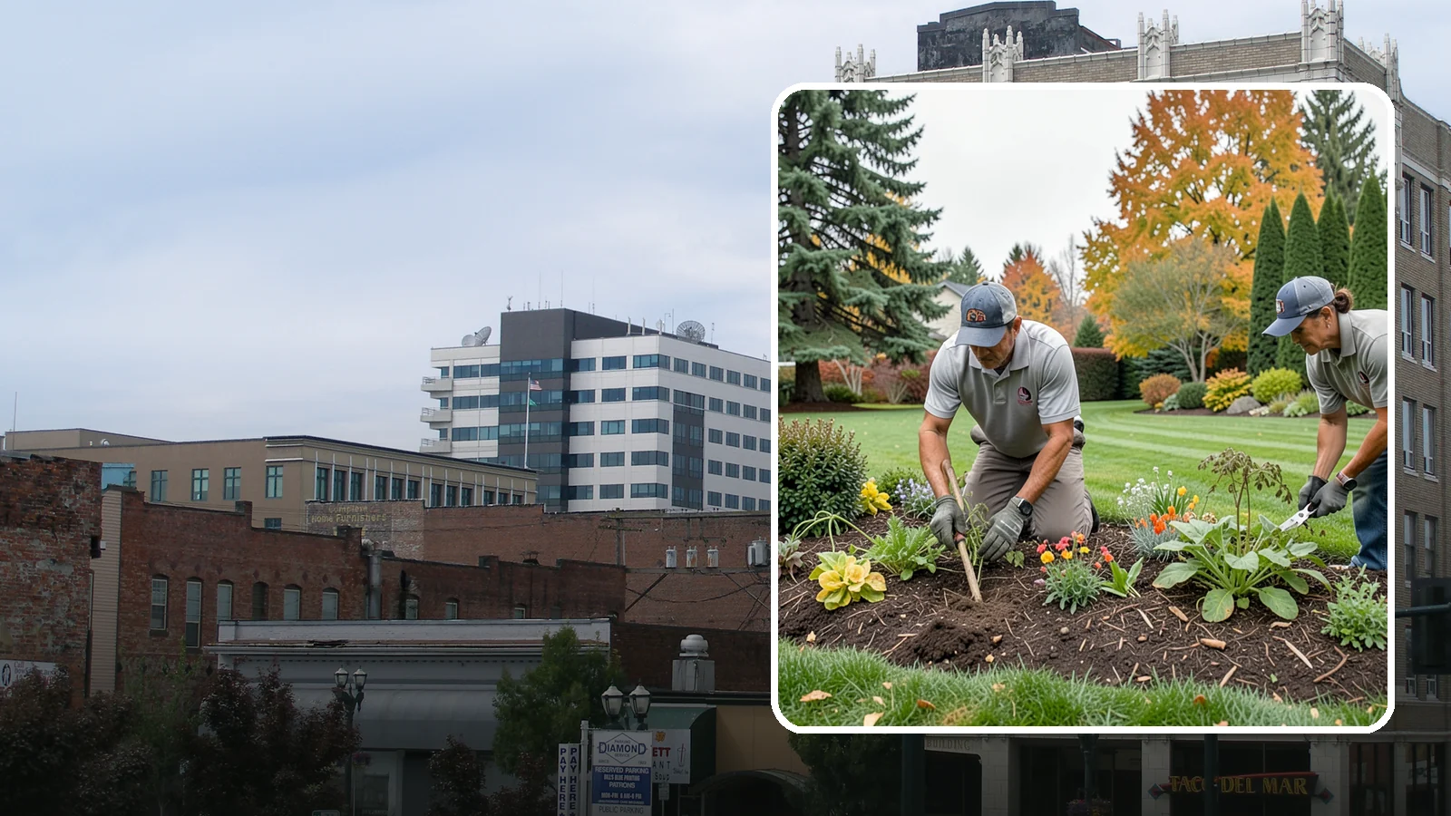 Bed Weeding in Everett, Snohomish County, WA - Thorough weeding of planting beds to keep them clean, healthy, and looking their best.