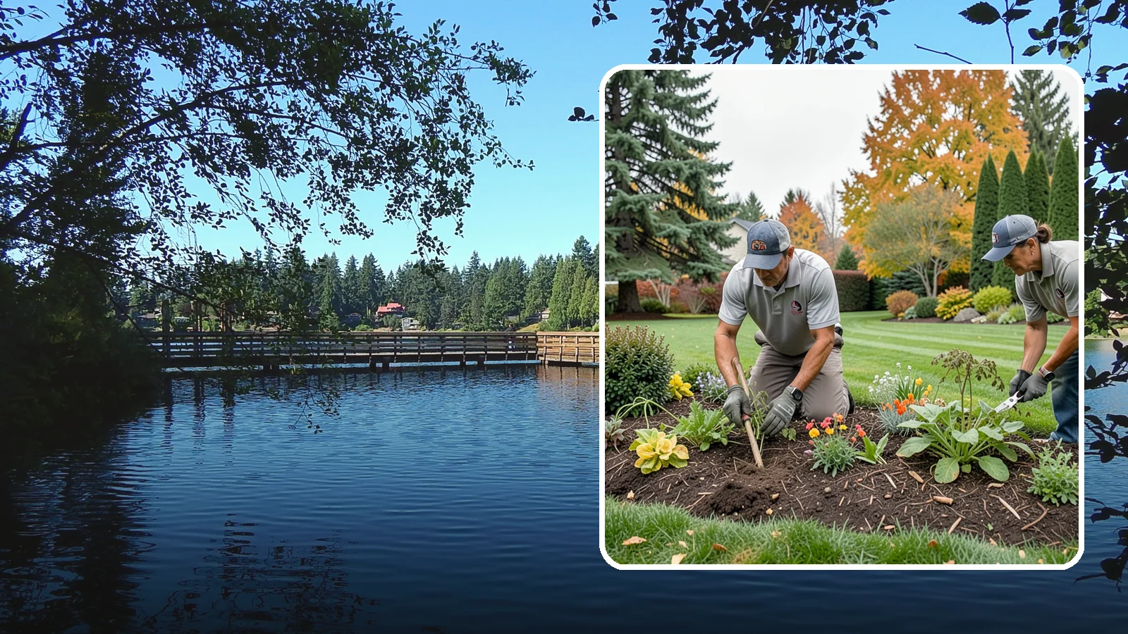 Bed Weeding in Federal Way, King County, WA - Thorough weeding of planting beds to keep them clean, healthy, and looking their best.