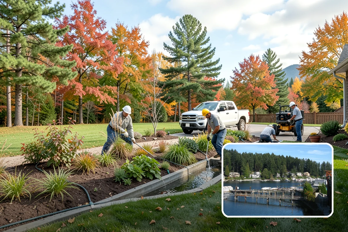 Bed Weeding in Gig Harbor, Pierce County, WA - Clean, tidy beds that look cared for