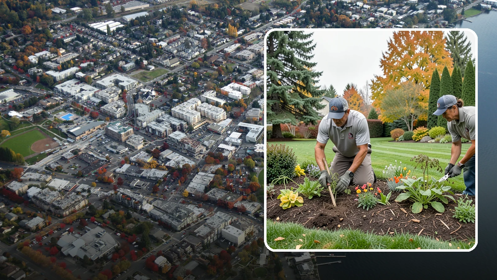 Bed Weeding in Kirkland, King County, WA - Thorough weeding of planting beds to keep them clean, healthy, and looking their best.