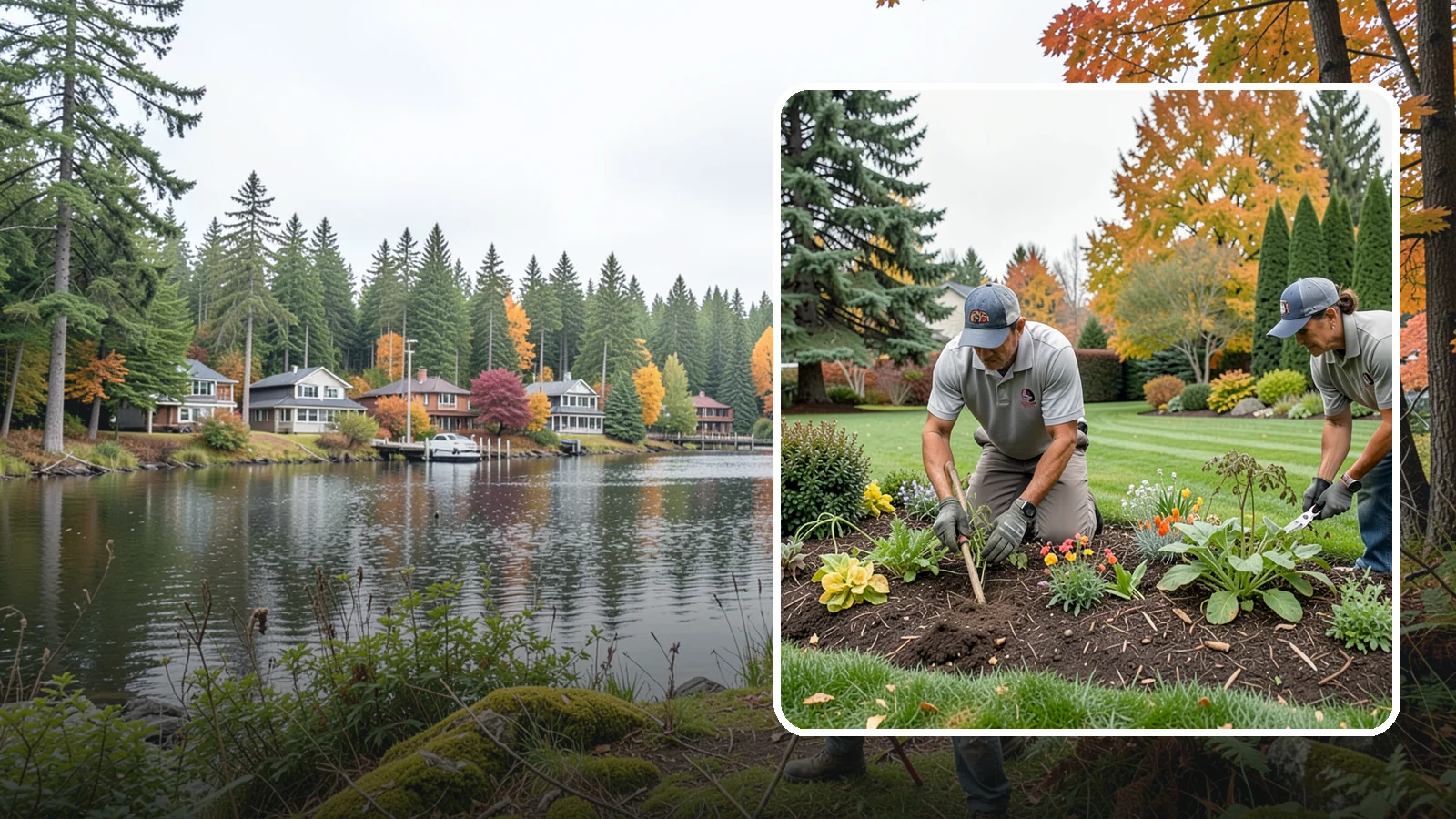 Bed Weeding in La Conner, Skagit County, WA - Thorough weeding of planting beds to keep them clean, healthy, and looking their best.
