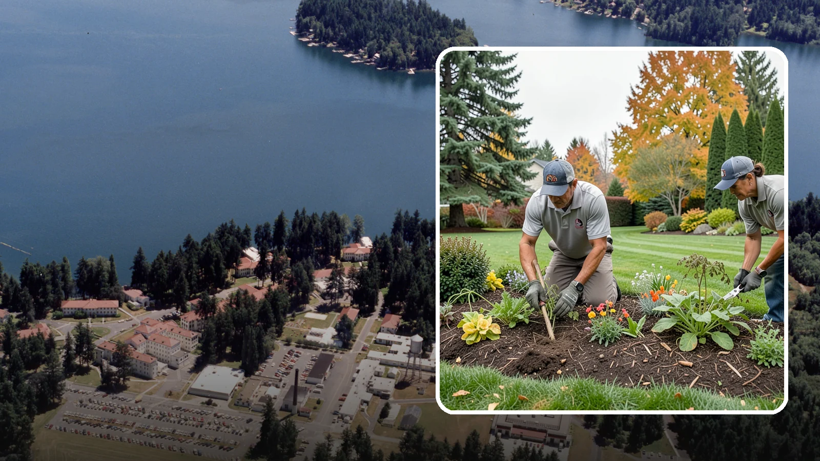 Bed Weeding in Lakewood, Pierce County, WA - Thorough weeding of planting beds to keep them clean, healthy, and looking their best.